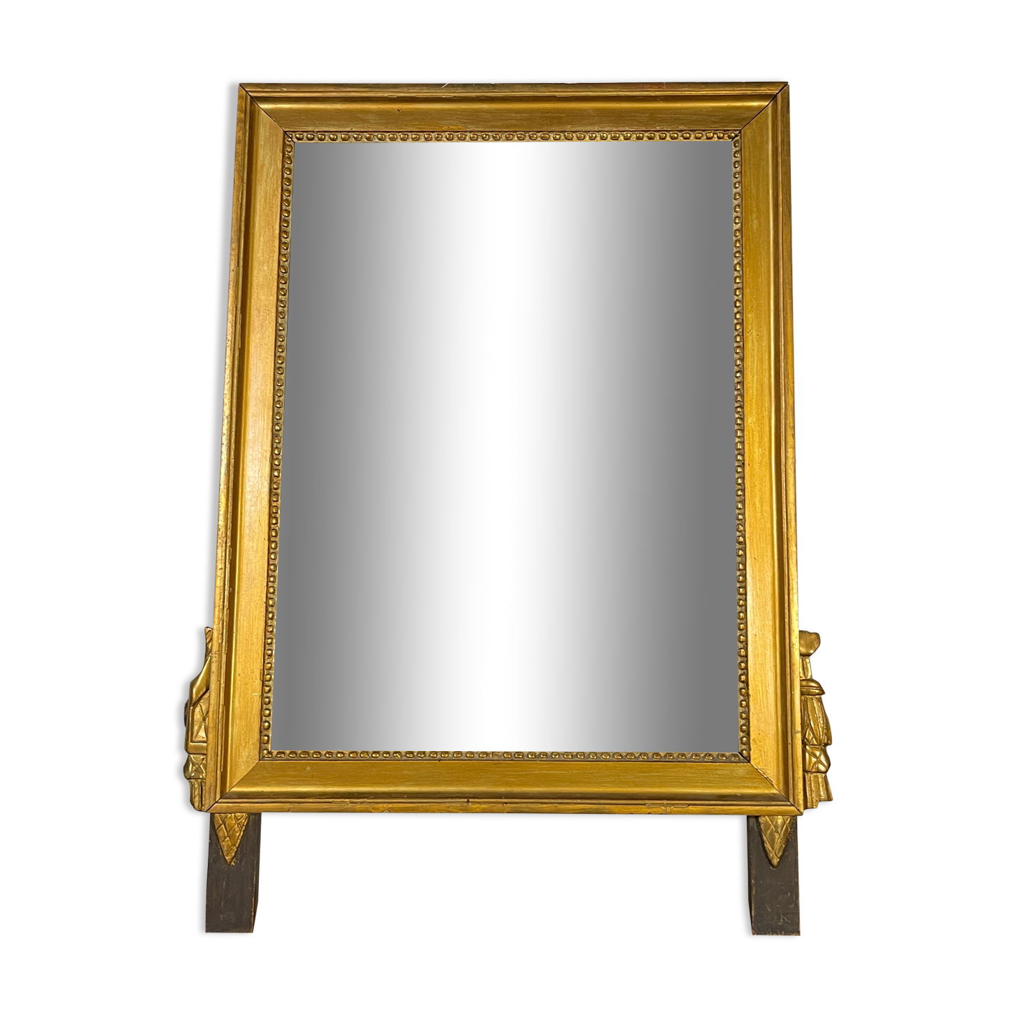 Old gilded mirror 81 x 60 cm