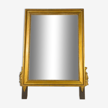 Miroir ancien doré 81 x 60 cm