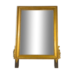 miroir ancien doré 81