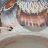 Set of 2 stoneware lamps by Jean Claude Courjault La Cerisaie.