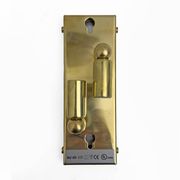 Pair of Modern Murano Glass Pink and Brass Sconces, Italy