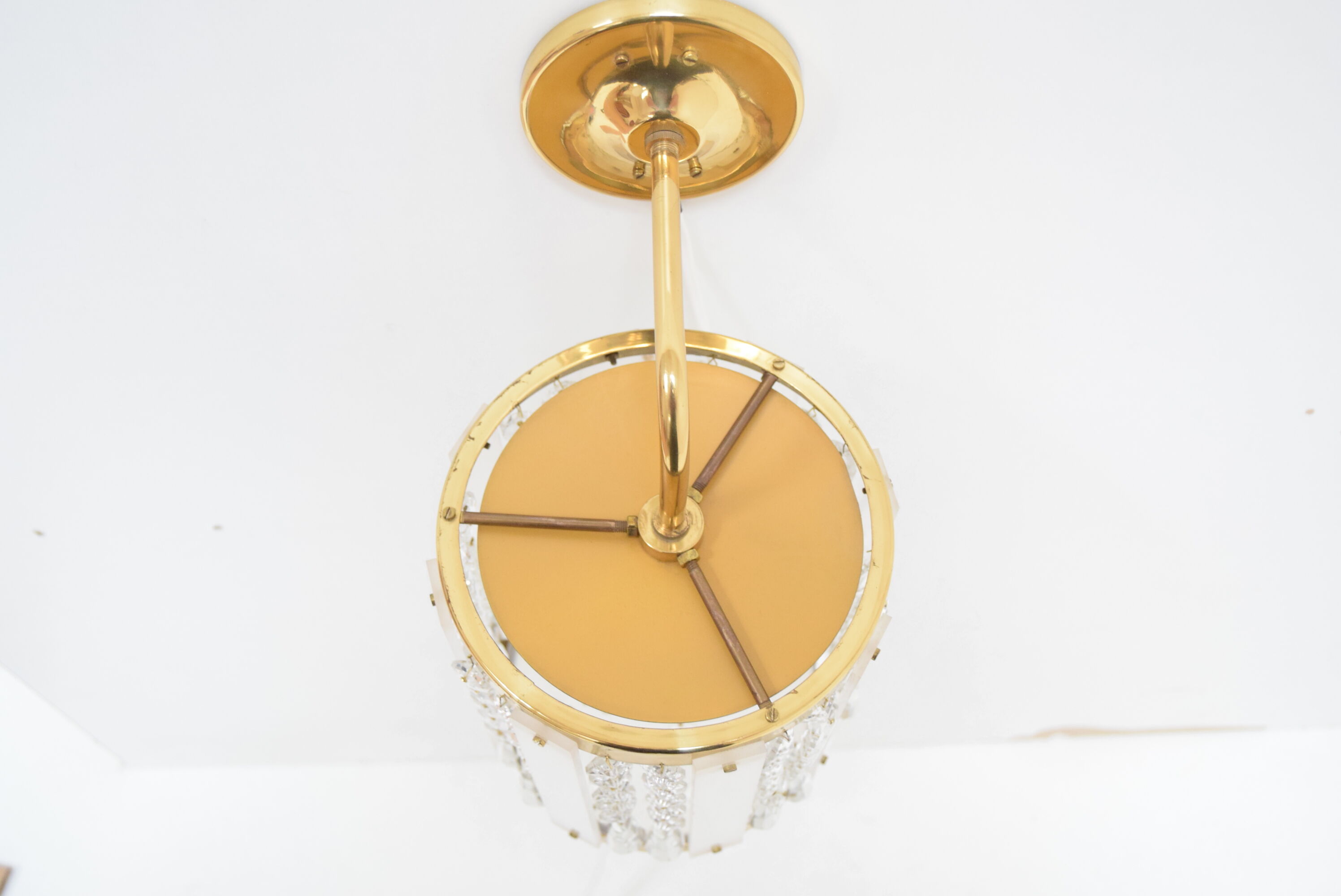 Mid-century Wall Lamp by  Jablonecke Sklarny Novy Bydzov, 1970’s.