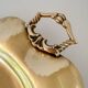 Vintage Modernist Italian Ornate Brass Serving Platter