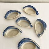 Ceramic fish ramekins by Charles Amand