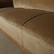 Art Deco three-seat sofa in original velvet, Belgium circa 1930