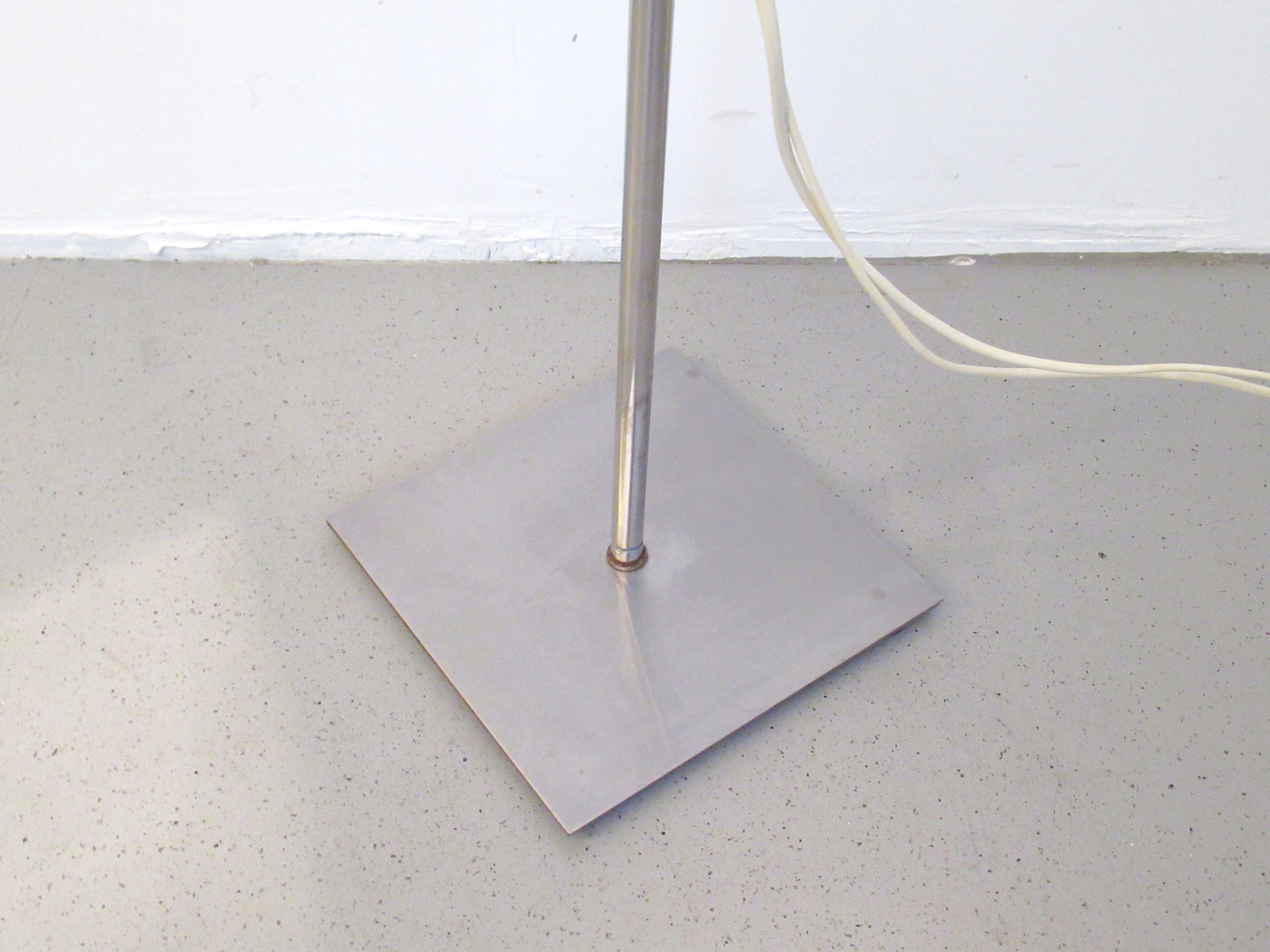 Lampadaire chromé Années 70