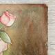 Aquarelle aux roses vintage