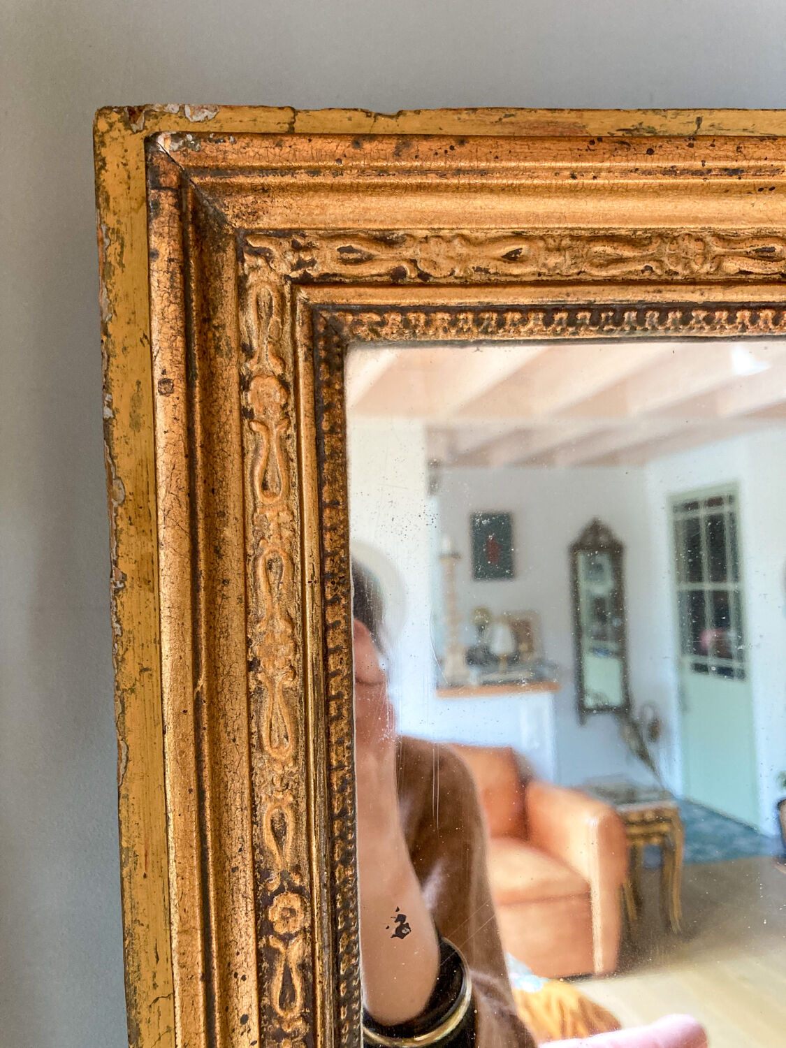 Miroir doré