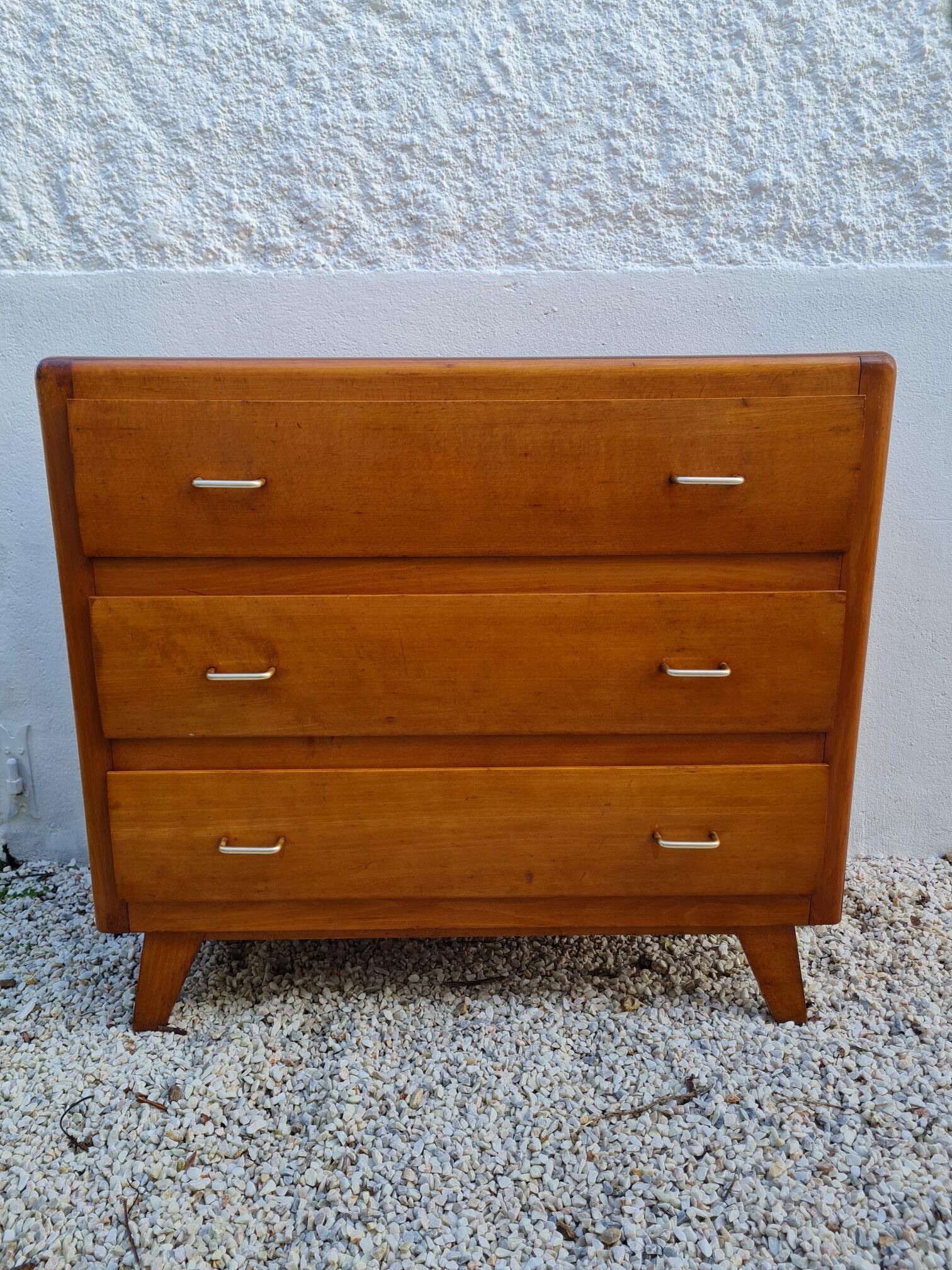 Commode pieds compas 1960