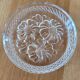 5 transparent glass coasters