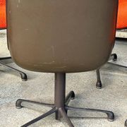 Charles Pollock (1902-1988) Series Of Six Comforto Edition Chairs Circa 1970