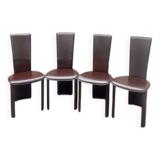 Set of 4 Roche Bobois Frag chairs