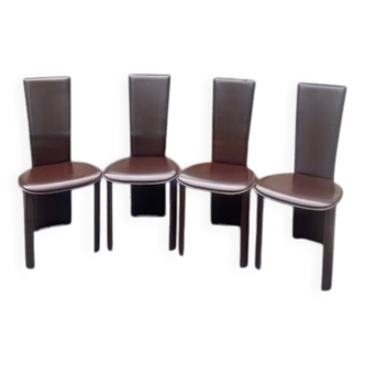 4 chaises Frag Roche Bobois