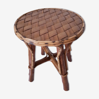 Rattan stool