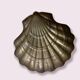 Golden Shell Brass Cup