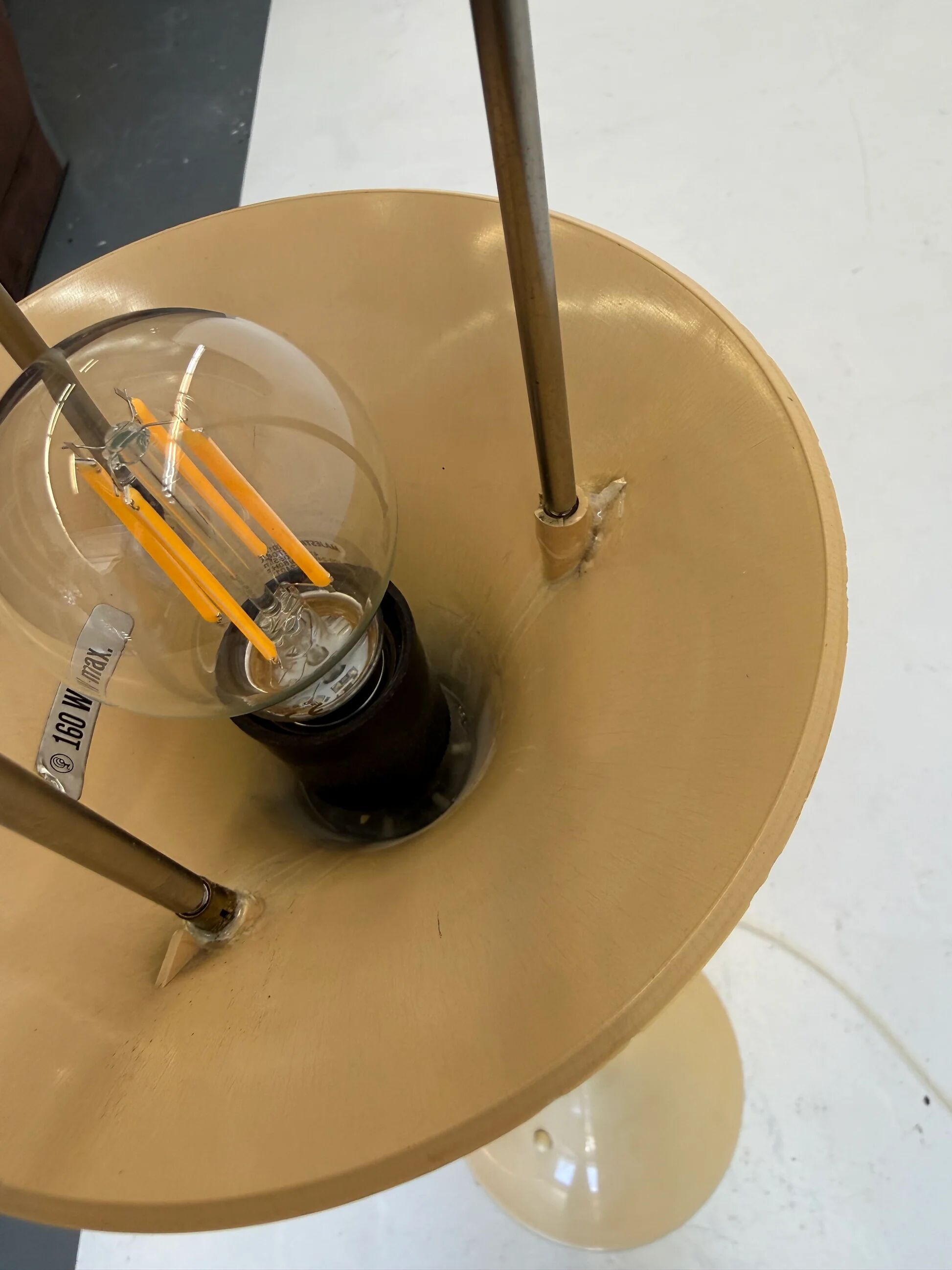 Louis Poulsen Panthella Floor Lamp Verner Panton