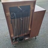 Vintage bar fridge cabinet