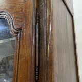 Large old wooden display case