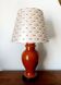 Limoges porcelain lamp by Mergey and Art Deco lampshade