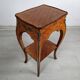 Louis XV side table in marquetry