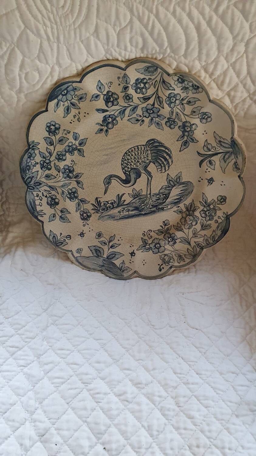 Two Talavera/Duran ceramic dishes