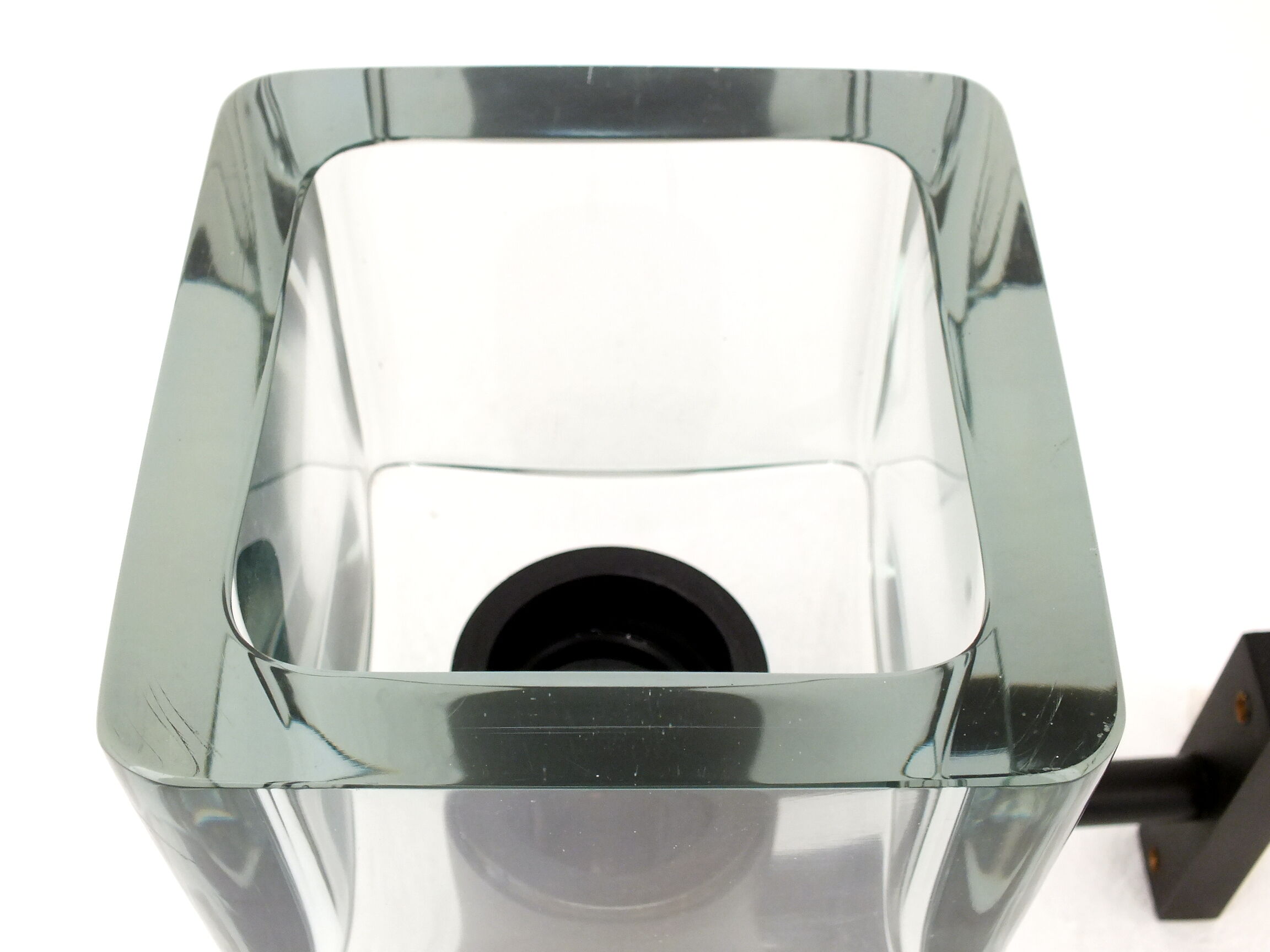 Two wall lamps in glass by Flavio Poli for Seguso Italy, '70s