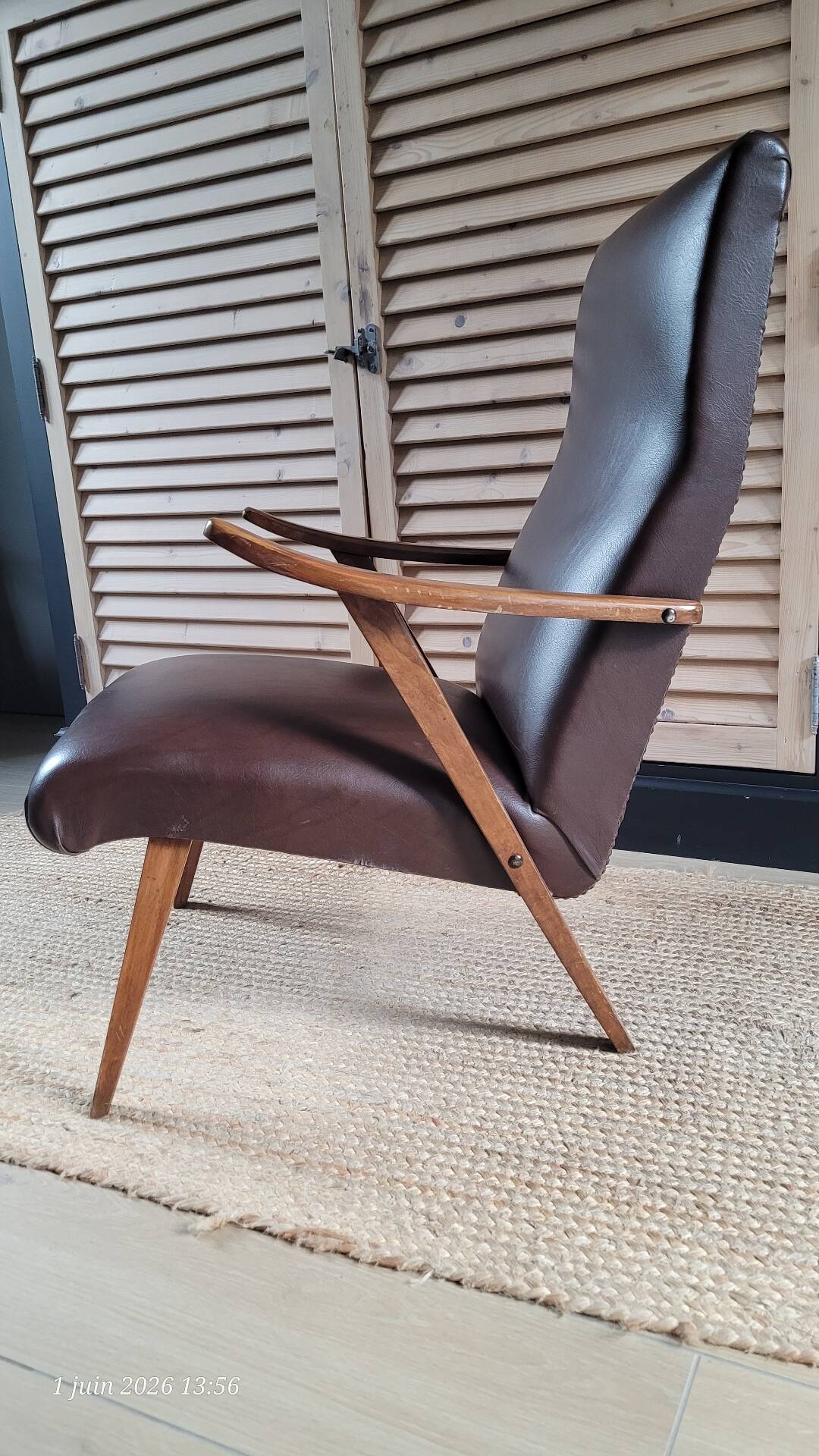 Vintage Armchair 50s/60s – Scandinavian Style / Simi