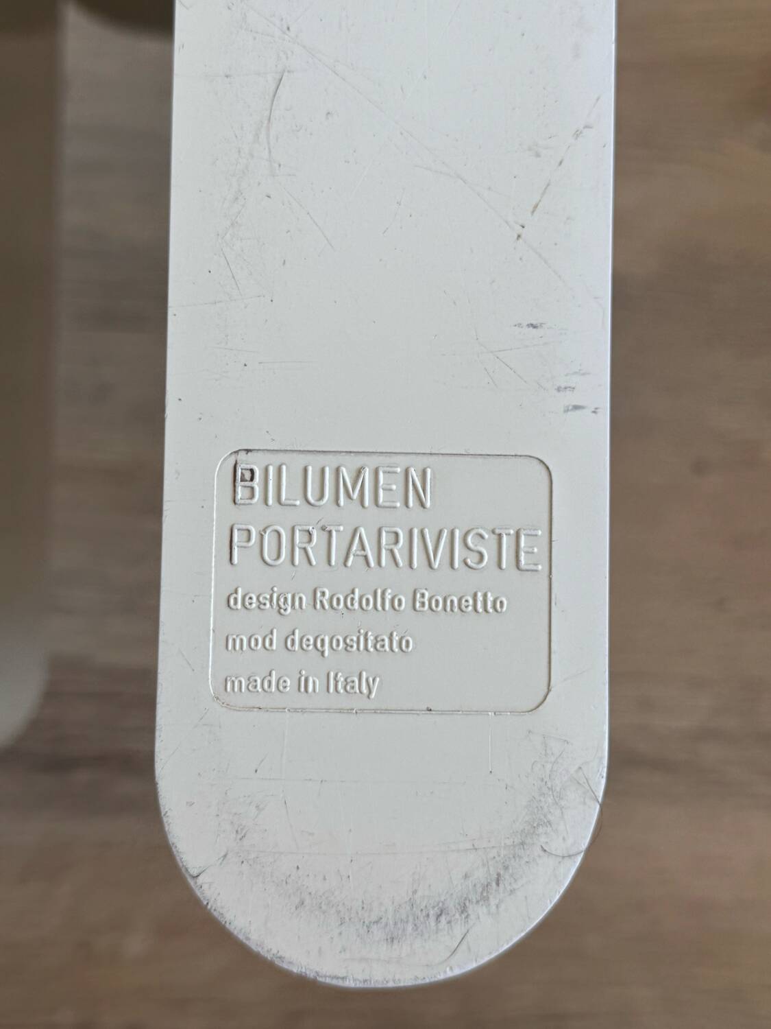 Magazine rack Rodolfo Bonetto for Bilumen