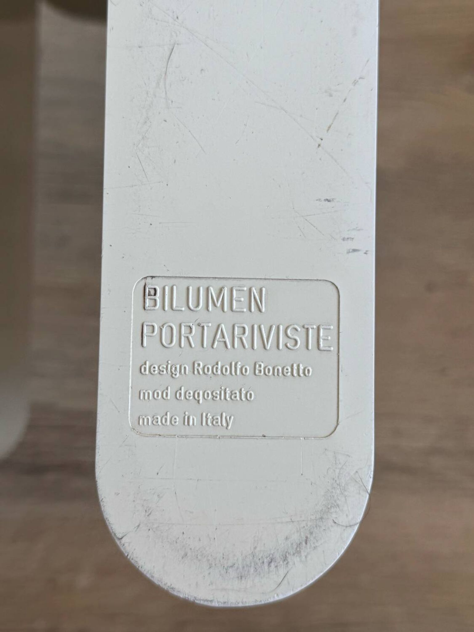 Magazine rack Rodolfo Bonetto for Bilumen