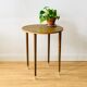 Table d’appoint vintage pieds fuselés 1950