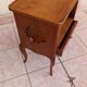 Beech bedside tables. 1930s Art Deco.