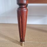 Pedestal table bedside Louis XVI mahogany style