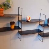 Modular wall shelf vintage year 50s