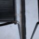 Set de 4 chaises noires Spaghetti Giandomenico Belotti