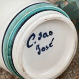 Ceramic vase San José 1970