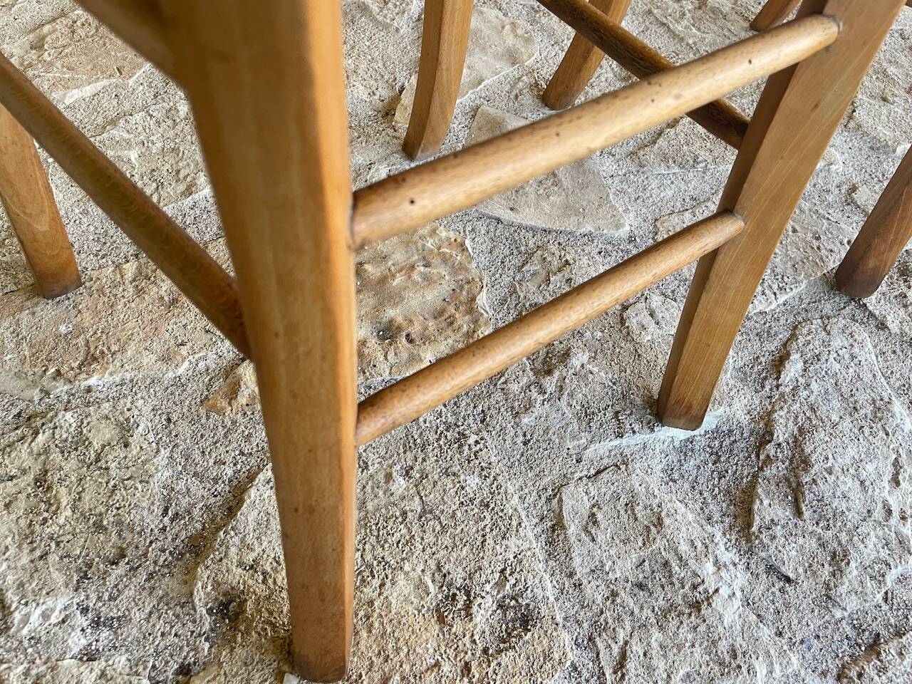 Pair of bistro chairs by Luterma, circa 50’s/60’s