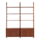 Étagère modulaire en teck, design danois, années 1960, fabriquée au Danemark