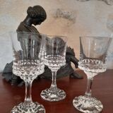 Crystal glasses early twentieth century