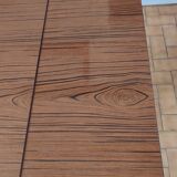 Vintage brown formica table