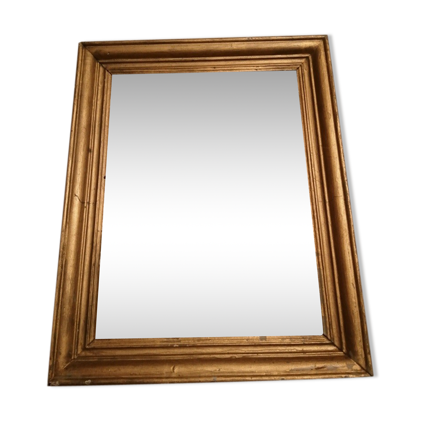 Miroir en bois doré