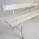 Banc en fonte ancien