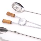 Cutlery and accessories set with bamboo handle