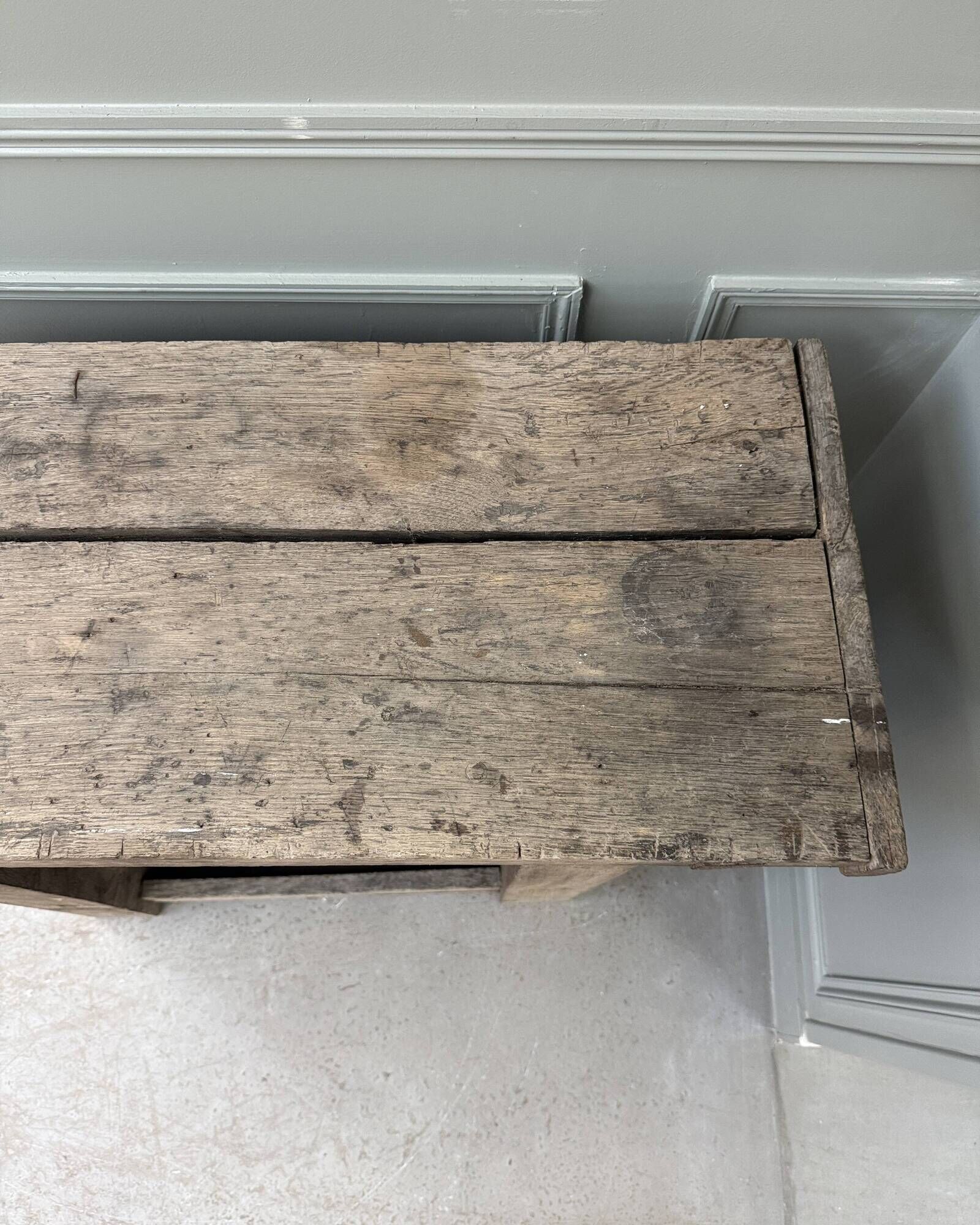 Small old oak workbench (renovated)