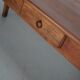Rustic dining table in fruitwood from the early 20th century