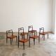 Set of 6 "Mod. 79" dining chairs in rosewood by Niels Moller
