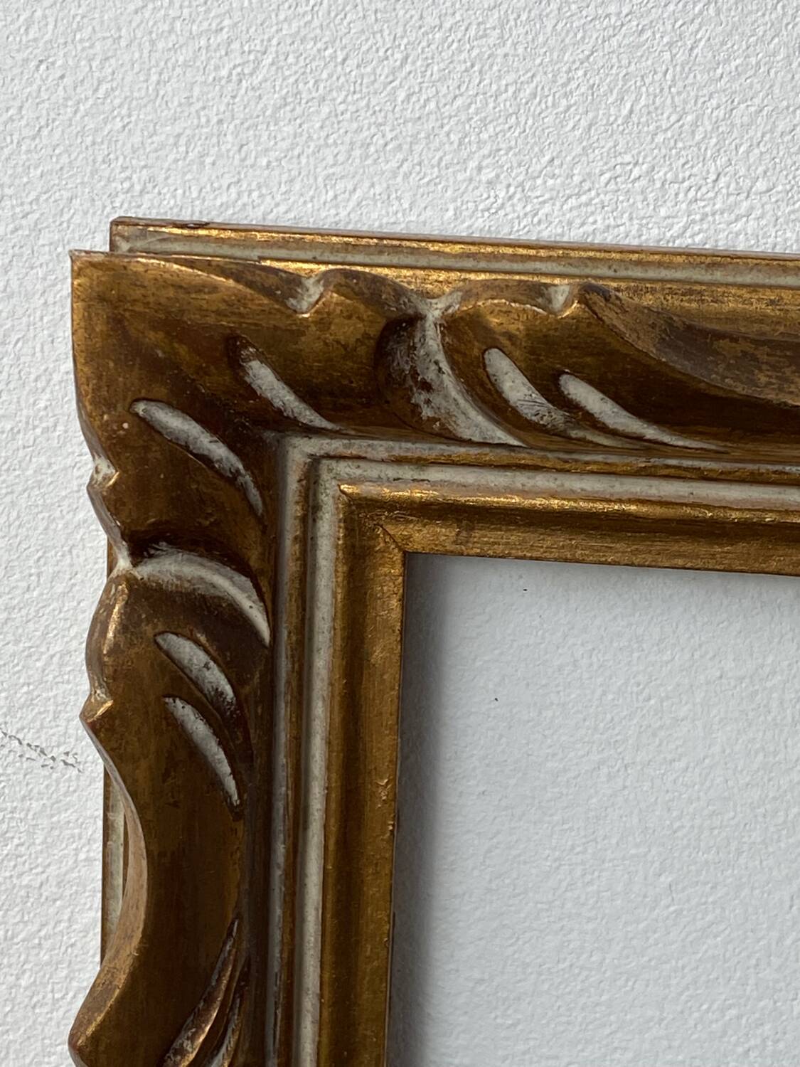 Carved wooden frame
