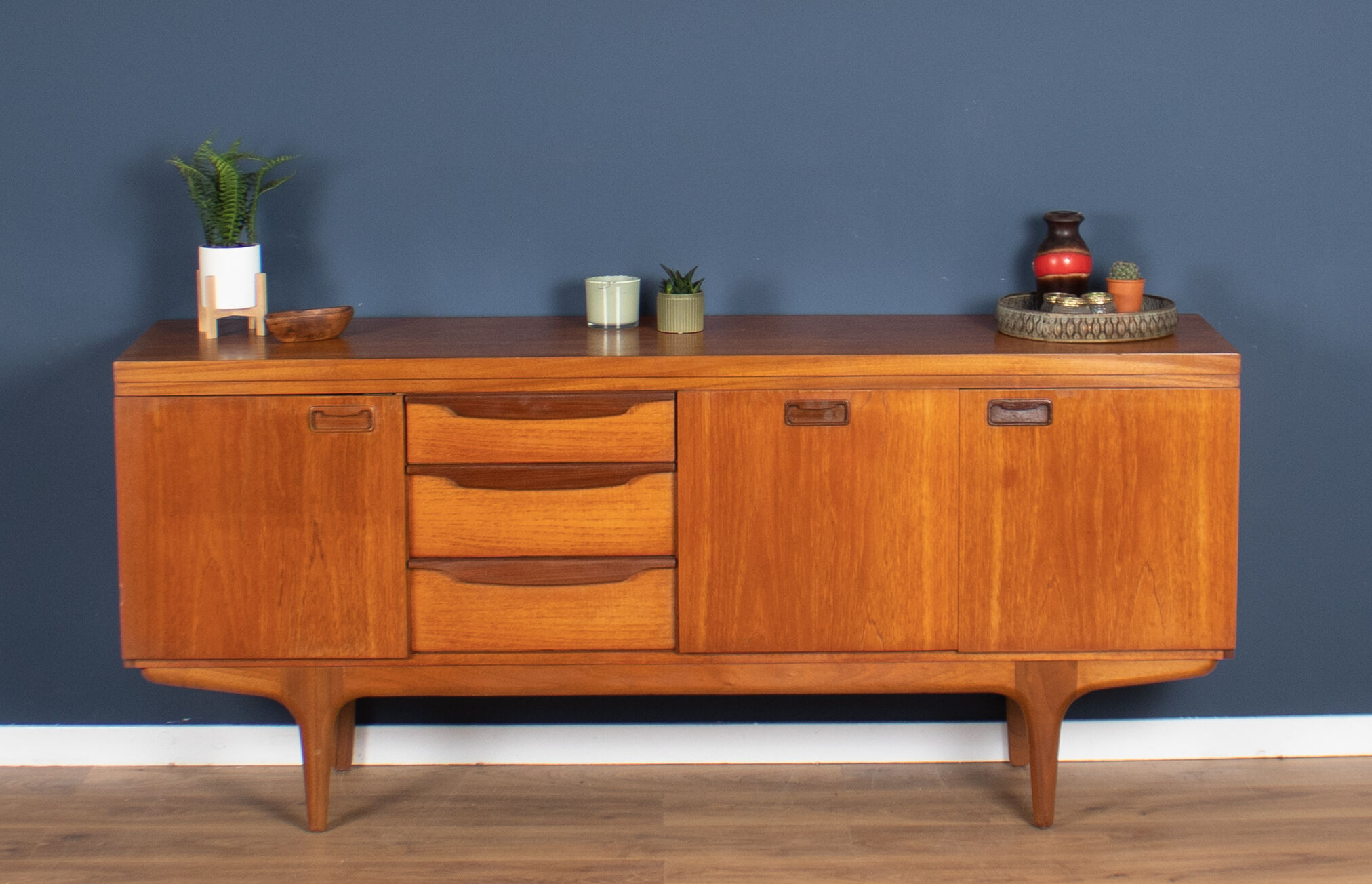 Retro Teak 1960s Greaves & Thomas Mid Century Sideboard