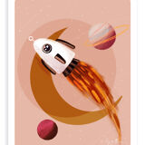 Illustration "universe" a4