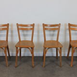 Set of 8 Baumann bistro chairs