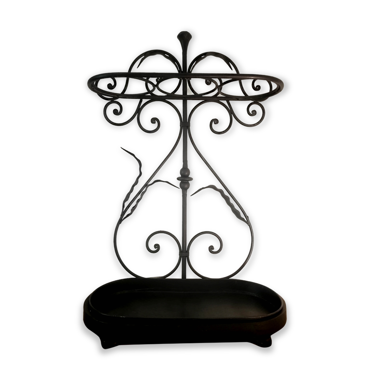 Art deco umbrella holder